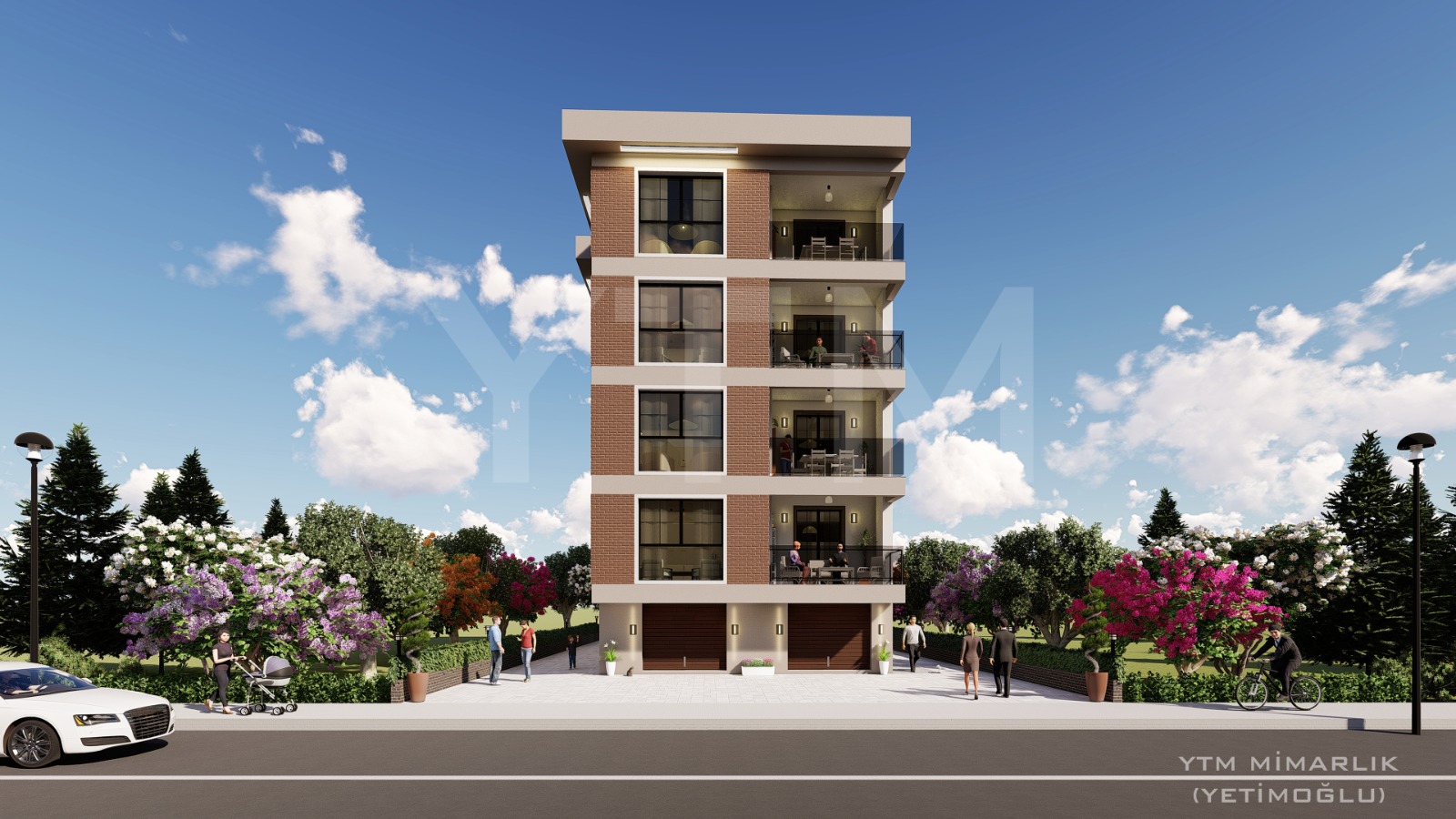 KURTULUŞ MAHALLESİ 4+1 KONUT PROJESİ